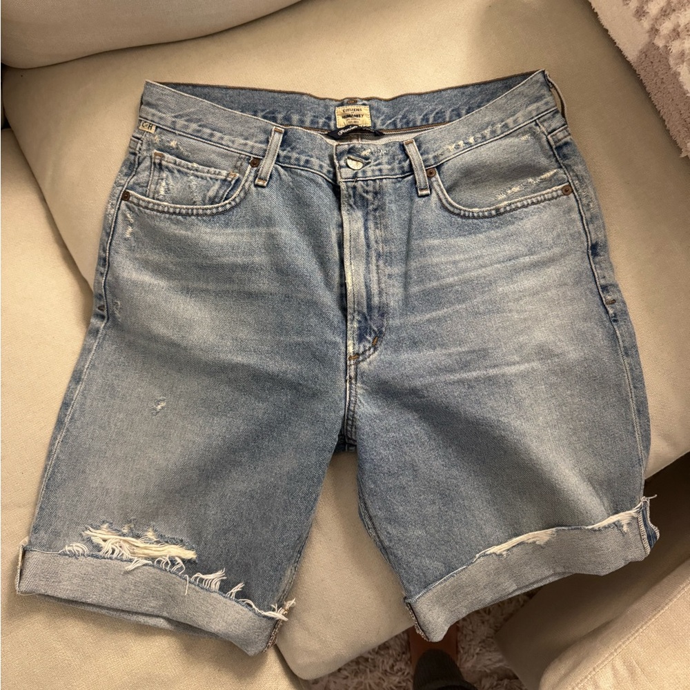Citizens Of Humanity Blue Jean Shorts